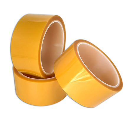 Waterproof Electroplating Yellow PET 6 Inch Masking Tape Wear Resistant