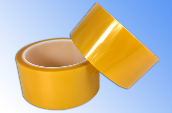 Waterproof Electroplating Yellow PET 6 Inch Masking Tape Wear Resistant