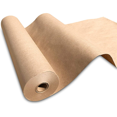 1260mm Recycled Blank Brown Craft Paper Tape Jumbo Roll For Flowers Gifts Wrapping