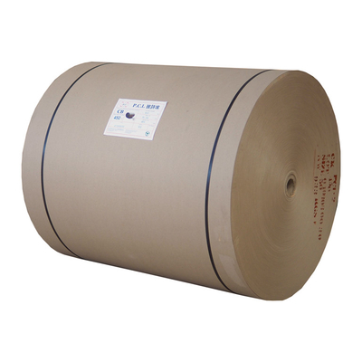 Recycle Brown Wrapping Paper Roll Custom Kraft Tape 1090mm