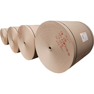 Recycle Brown Wrapping Paper Roll Custom Kraft Tape 1090mm