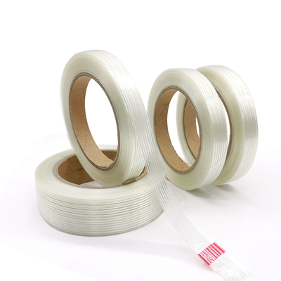 Filament Reinforced Fiberglass Adhesive Tape Pressure Sensitive 50MM x 55M x 160um