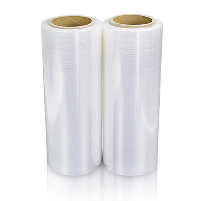 Transparent Plastic PE Stretch Film Roll 22Mic For Packing Wrapping