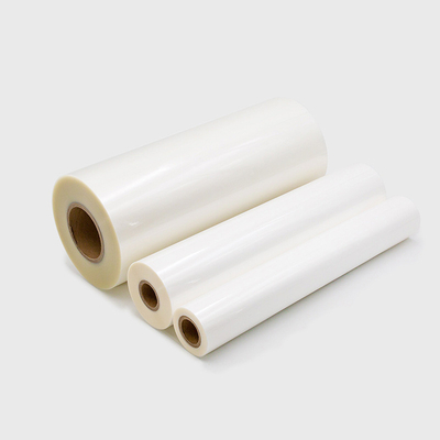 Three Layer PE Glossy Polyethylene Film 125mic 340mm 480mm Thermal Laminate Protection