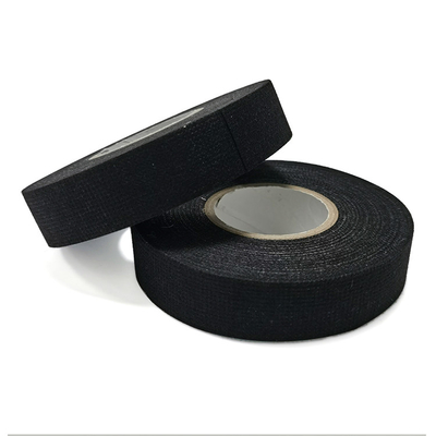 Black Flannelette Packing Adhesive Tape Wire Harness Cloth Tape 15m