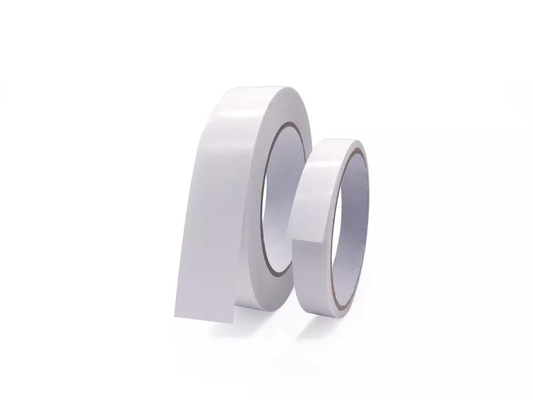 15 / 20mmx50m White Release Paper Double Sided Tape Tissue Paper Packing Tape