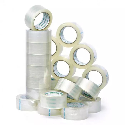 No Bubble Box Sealing Carton Bopp Sealing Tape Transparent Clear Adhesive Tape With Logo