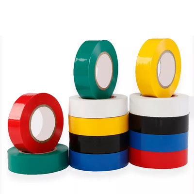 PVC Film + Rubber Pressure Sensitive Adhesive PVC Flame Retardant Electrical Insulation Adhesive Tape