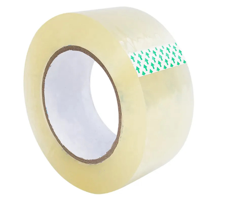 Bopp Clear Tape Printed Color Acrylic Adhesive With Customized Logo
