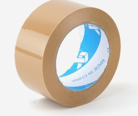 Earthy Brown/Light Brown Color High Adhesive Power Brown Bopp Parcel Packing Tape For Carton Sealing Tape