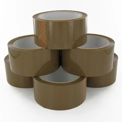 Brown Adhesive Parcel Heavy Duty Bopp Tape For Packaging OPP Strong Self Adhesive Sealing Tape