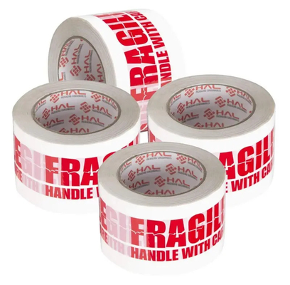 Custom Printed BOPP Packing Tape With Logo Fragile Tape Heavy Duty Shipping Box Tape With Company Logo