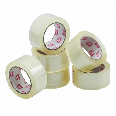 Clear 45mic 48mm 100y BOPP Adhesive Packing Tape For Carton Sealing Usage