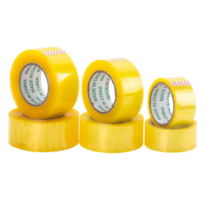 40 - 48mic Thickness BOPP Adhesive Tape Clear Yellowish BOPP Packing Tape